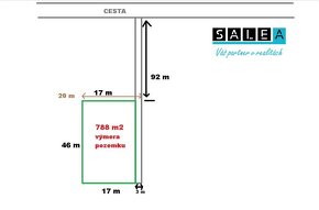 NOVINKA - Pozemok Nitra mestská časť Janíkovce 788 m2 EXKLUZ - 6