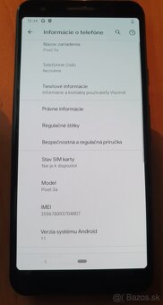 Google Pixel 3a 4GB/64GB pekný stav a dobrá cena - 6