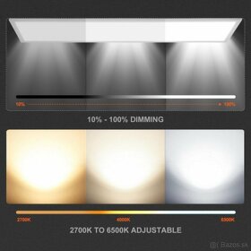 Vevor LED stropné svietidlo z diaľkovým ovládaním 5000 LM - 6