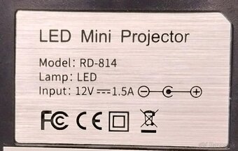 Mini LED Projector RD-814 - 6