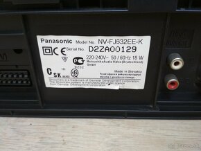 Videorekordér Panasonic NV-FJ632, HIFI STEREO - 6