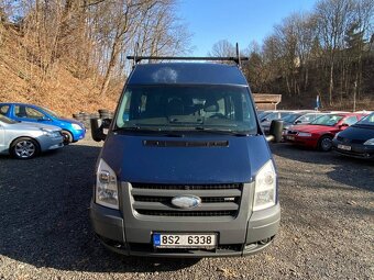 Ford Transit 350L 2.4TDCI 85kW 6-míst tažné DPH 1.maj ČR - 6