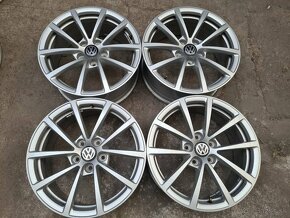 5x112 r17 ET36 x 7,5J elektróny AUDI,VW,ŠKODA,SEAT - 6