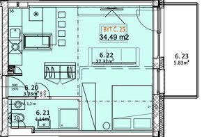 (25_5) 1-izbový byt v projekte Living Park Svit - 6