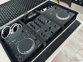 Pioneer DJ Mixpult set + Kufor, slúchadlá - 6