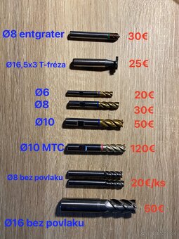 STOPKOVÉ FRÉZY GARANT/HOLEX - 6