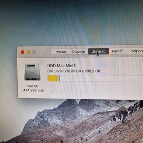 Apple Mac Mini 2011,SSD,16GB RAM (monitor + príslušenstvo) - 6