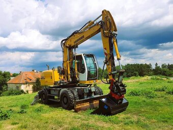 Kolesový bager Liebherr A314 - 6