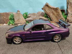 Prodám model 1:18 Nissan Skyline R34 GTR AUTOart - 6