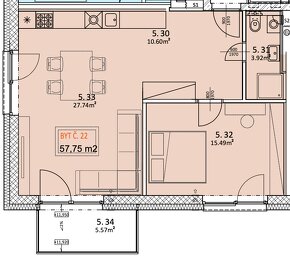 (22_5) 2-izbový byt v projekte Living Park Svit - 6