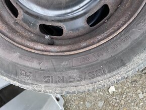 Peugeot 208 plechové disky letné pneu Michelin 185/65 R15 - 6