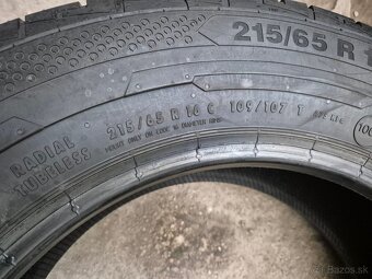 215/65 r16C letné 4 ks CONTINENTAL - nejazdené - 6