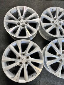 5x114,3 R18 originál alu disky Lexus - senzory - ET 35 - 6