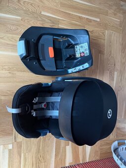 Vajičko Cybex ATON 5 + isofix, adaptér - 6