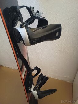 166 cm pansky snowboard ESCAPE s viazanim - 6