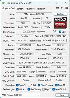 Ryzen 5 7600X, RX 6700 10G, 32GB DDR5, 1TB NVME - 6