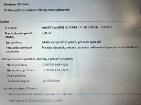 Predám funkčnú použitú matičnú dosku do notebooku HP 4330s. - 6