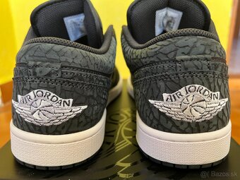 Nike Jordan 1 Low - Black Elephant Limited NOVÉ - 6