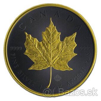 Investicne striebro mince Maple Leaf 100 ks svet - 6