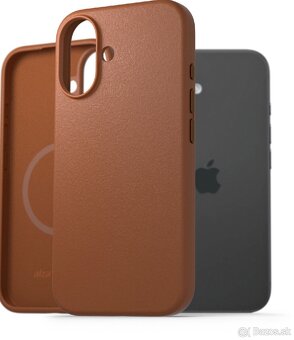 AlzaGuard Leather case pre iPhone 16 - 6