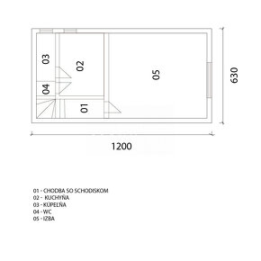 NA PREDAJ RODINNÝ DOMČEK V OBCI HYBE - 6