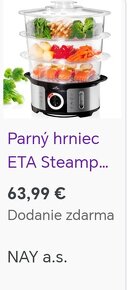 Parný hrniec ETA úplne nový - 6