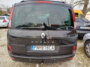 renault espace 2,0d,110kw,r.v.2009,7miest,navi,klíma,6kvalt - 6