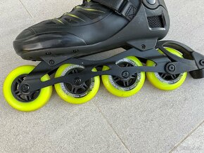 FILA SKATES GHIBLI 90 BLACK/LIME - veľkosť  EUR 43,5 - 6