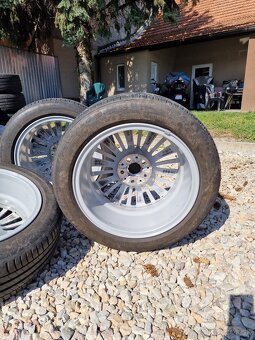 5x120 R17 orig. BMW + 205/55 R17 Michelin letné - 6