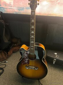 EPIPHONE J-200EC Studio Vintage Sunburst - 6