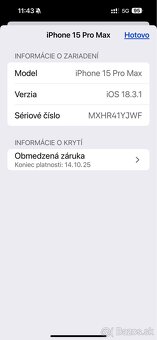 iPhone 15Pro Max 256GB - 6