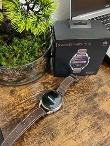 Huawei watch 3 pro titanium genium leather strap - 6