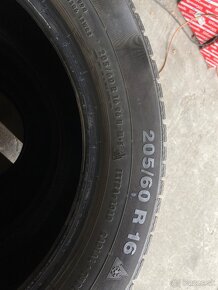 Continental 205/60 r16 zimne - 6