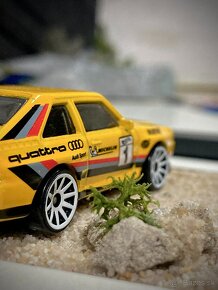 Obraz - mini diorama Hot Wheels  - Quattro & Delta Integrale - 6