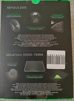 Herná PC myš Razer Abyssus 2000 + podložka Goliathus - 6