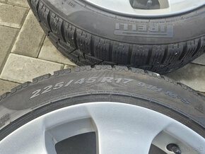 225/45 R17 zimné pneu Pirelli BMW disky - 6