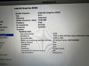 Apple MacBook Air 13” procesor i5 /SUPER CENA/ - 6