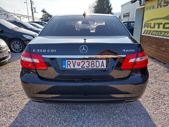 Mercedes-Benz E trieda Sedan 350 CDI BlueEFFICIENCY Classic - 6