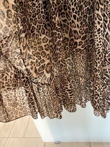 Šaty so vzorom geparda a bodkované šaty - 6