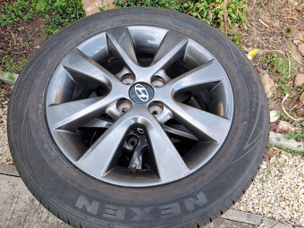 hlíníkové disky "Hyundai/KIA" 4x100 15" aj pneu 185/60 r1 - 6