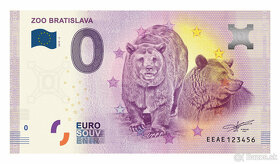 souvenir, 0 eurová bankovka, 0€ bankovky - 6