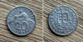 80x MINCE SLOVENSKÁ REPUBLIKA 1942-2007 za 10E - 6