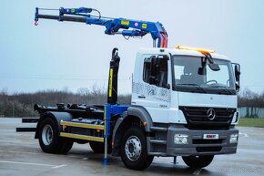 MERCEDES AXOR 1824 HÁKOVÝ NOSIČ KONTAJNEROV + HYDR. RUKA EU4 - 6