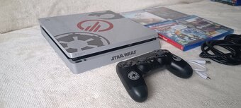 Limitovaná verzia PS4 starwars s hrami - 6