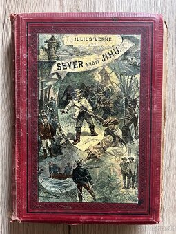 8x Jules Verne, tzv. Lipská červená väzba - 6