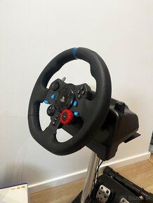 Playstation 5 + Logitech G29 + wheel stand + Gran Turismo 7 - 6