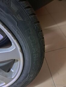 Predám zimné pneu s alu diskami rozteč  5x112 205/55 R16 - 6