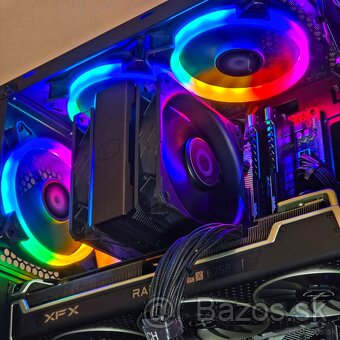 ⚠️ Ryzen 5 5600X, RX 6750 XT - Štýlový herný PC s RGB ⚠️ - 6