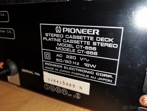 3 HEAD TAPE DECK PIONEER CT-656 - 6