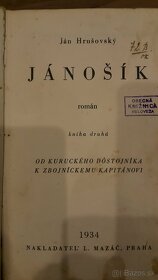 Kniha Jánošík - starožitné zberateľské vydanie 1934 a 1935 - 6